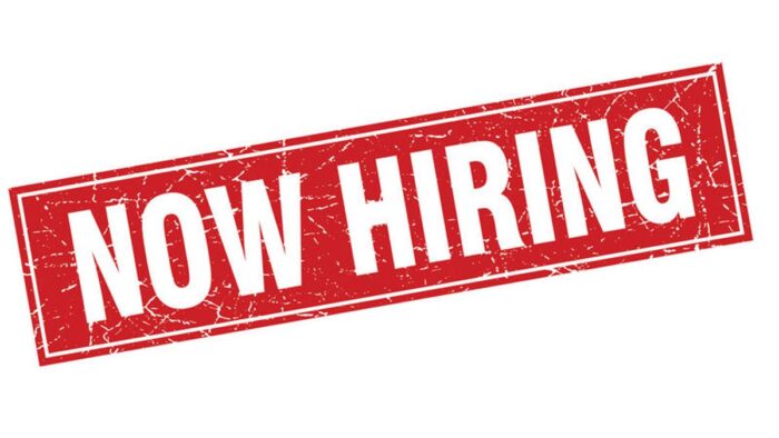 now hiring