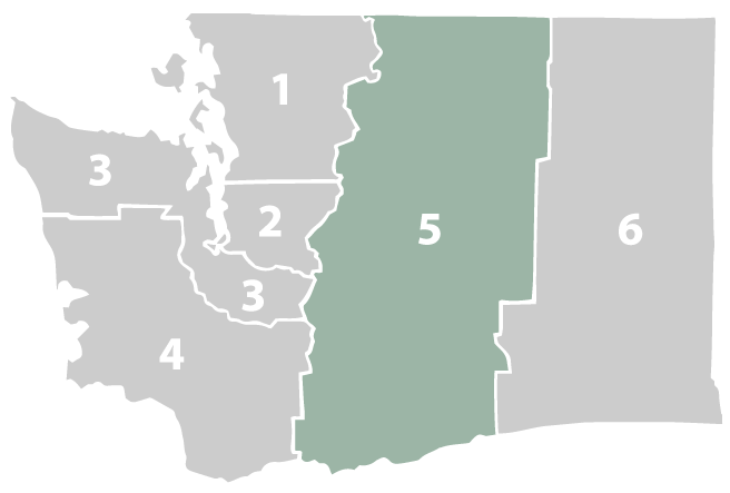 wiaa district 5 map