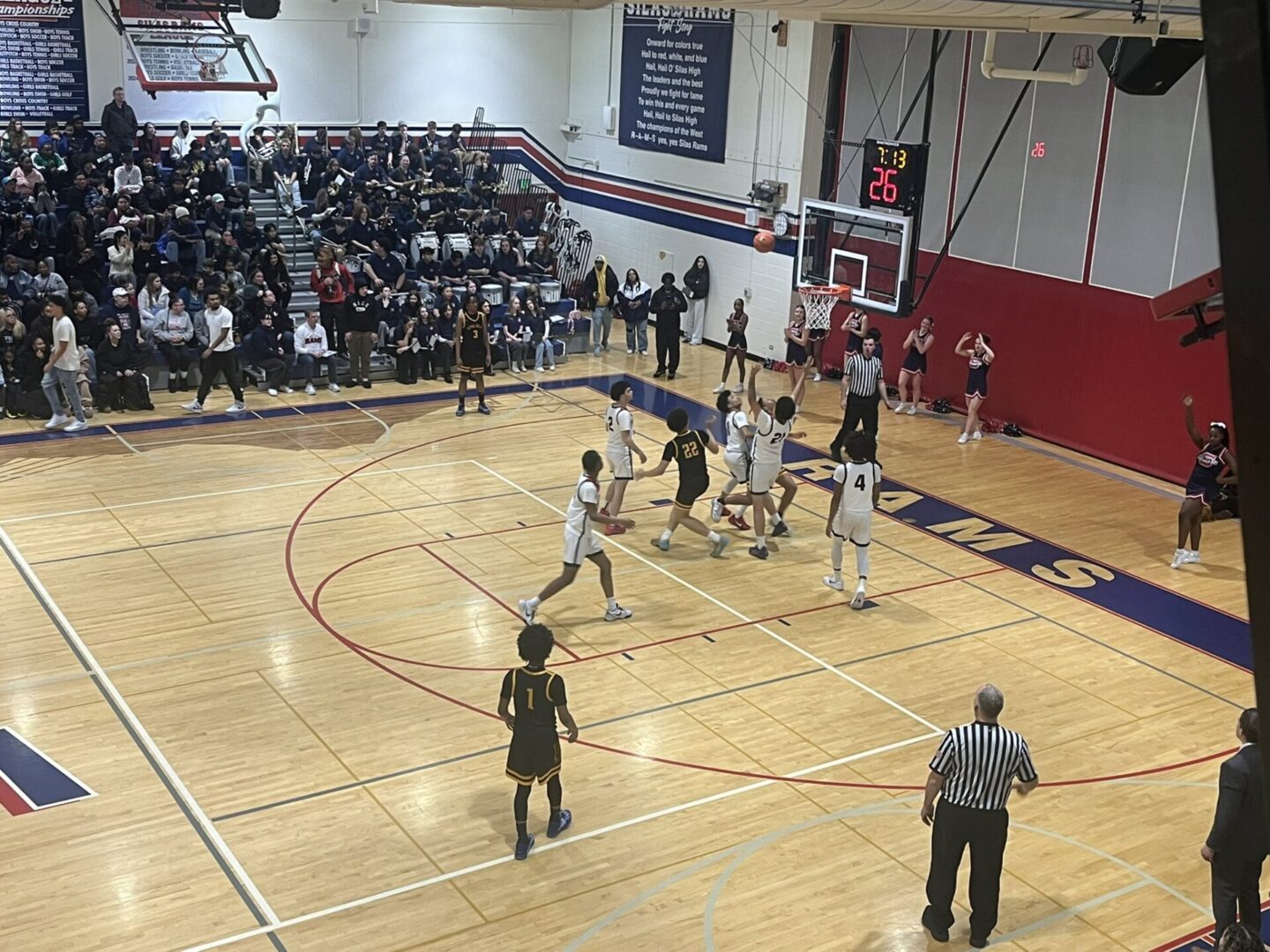 Lincoln vs Silas Boys BBall